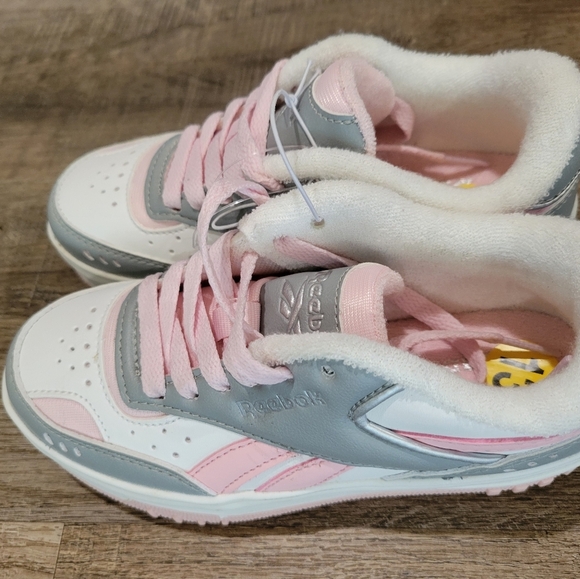 Reebok Kids Pink and Gray Sneakers - Picture 5 of 6